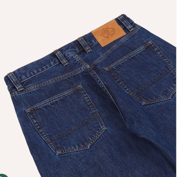 Drake's - Stone Wash 14.2oz Japanese Selvedge Denim Five-Pocket Jeans - Size 29 - Picture 8 of 11